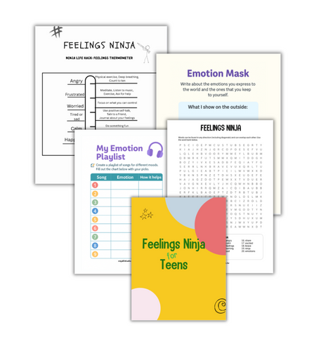 Feelings Ninja for Teens Lesson Plans
