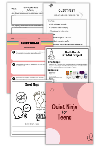 Quiet Ninja for Teens Lesson Plans