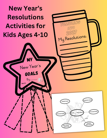 New Year's Resolutions Activities for Kids