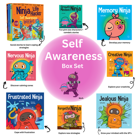 Ninja Life Hacks Self Awareness 8 Book Box Set (Books 41-48)