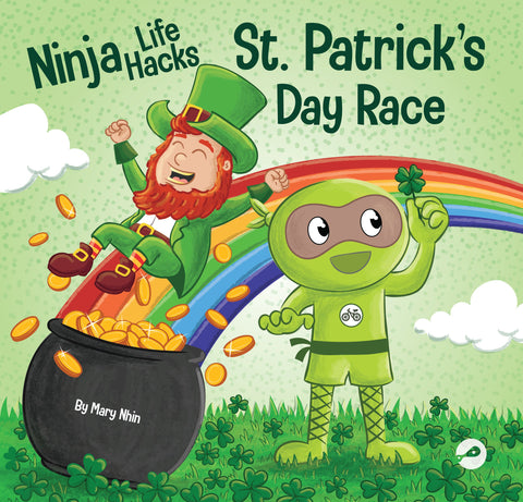Gritty Ninja and the St. Patrick's Day Race Hardcover Book