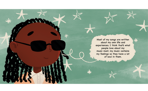 Stevie Wonder Paperback Book