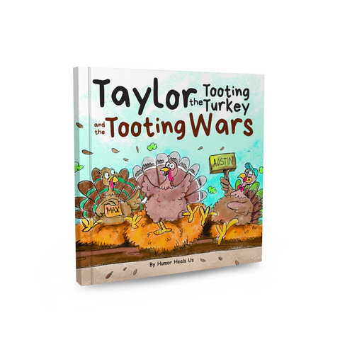 Taylor the Tooting Turkey and the Tooting Wars Paperback Book