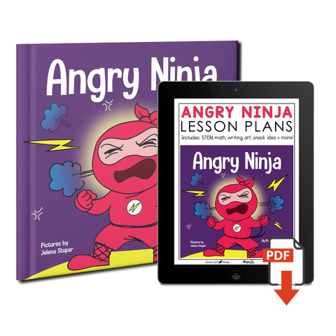 Angry Ninja Book + Lesson Plan Bundle