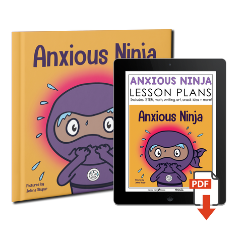 Anxious Ninja Book + Lesson Plan Bundle