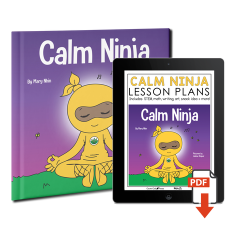 Calm Ninja Book + Lesson Plan Bundle