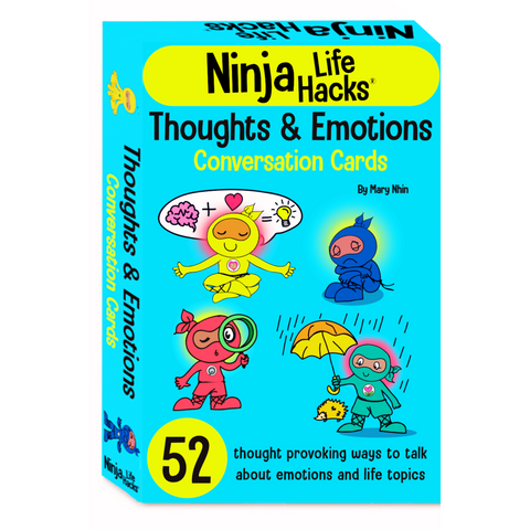 Ninja Life Hacks Thoughts and Emotions Conversation Cards (box)