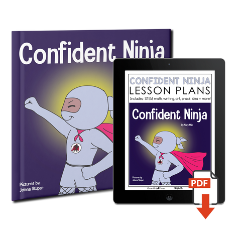 Confident Ninja Book + Lesson Plan Bundle