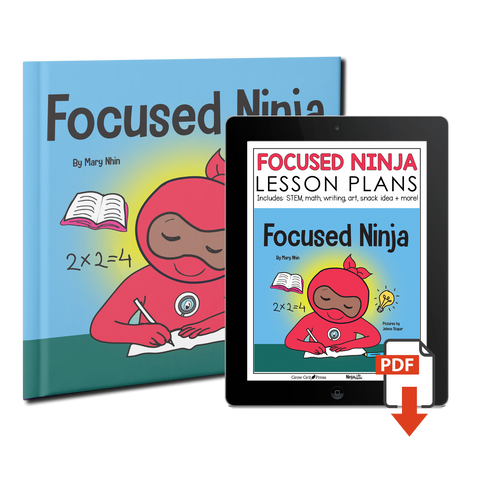 Focused Ninja Book + Lesson Plan Bundle
