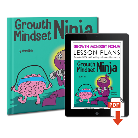 Growth Mindset Ninja Book + Lesson Plan Bundle