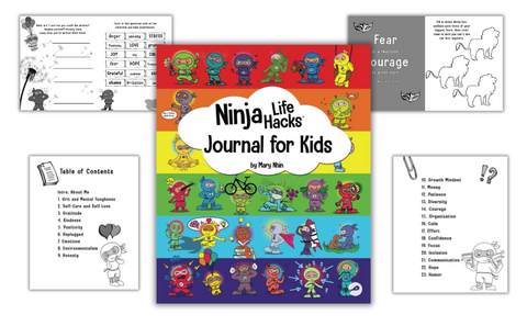 Ninja Life Hacks Journal Paperback