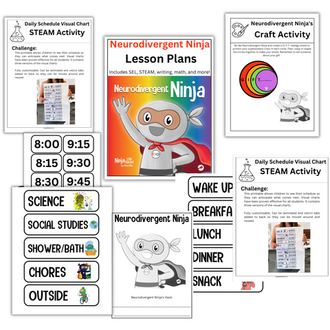 Neurodivergent Ninja Lesson Plans