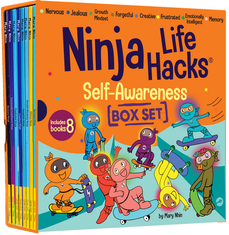 Ninja Life Hacks Self Awareness 8 Book Box Set (Books 41-48)