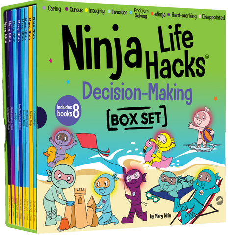Ninja Life Hacks Decision Making 8 Book Box Set (Books 57-64)