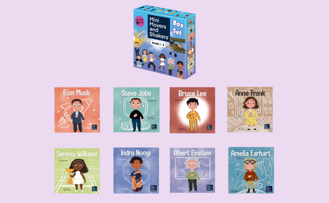 Mini Movers and Shakers 8 Book Box Set (Books 1-8)