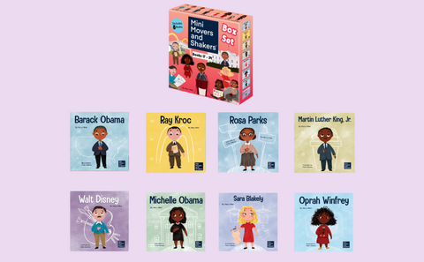 Mini Movers and Shakers 8 Book Box Set (Books 17-24)