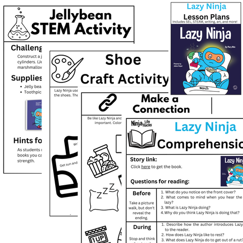 Lazy Ninja Lesson Plans – Ninja Life Hacks - Growth Mindset