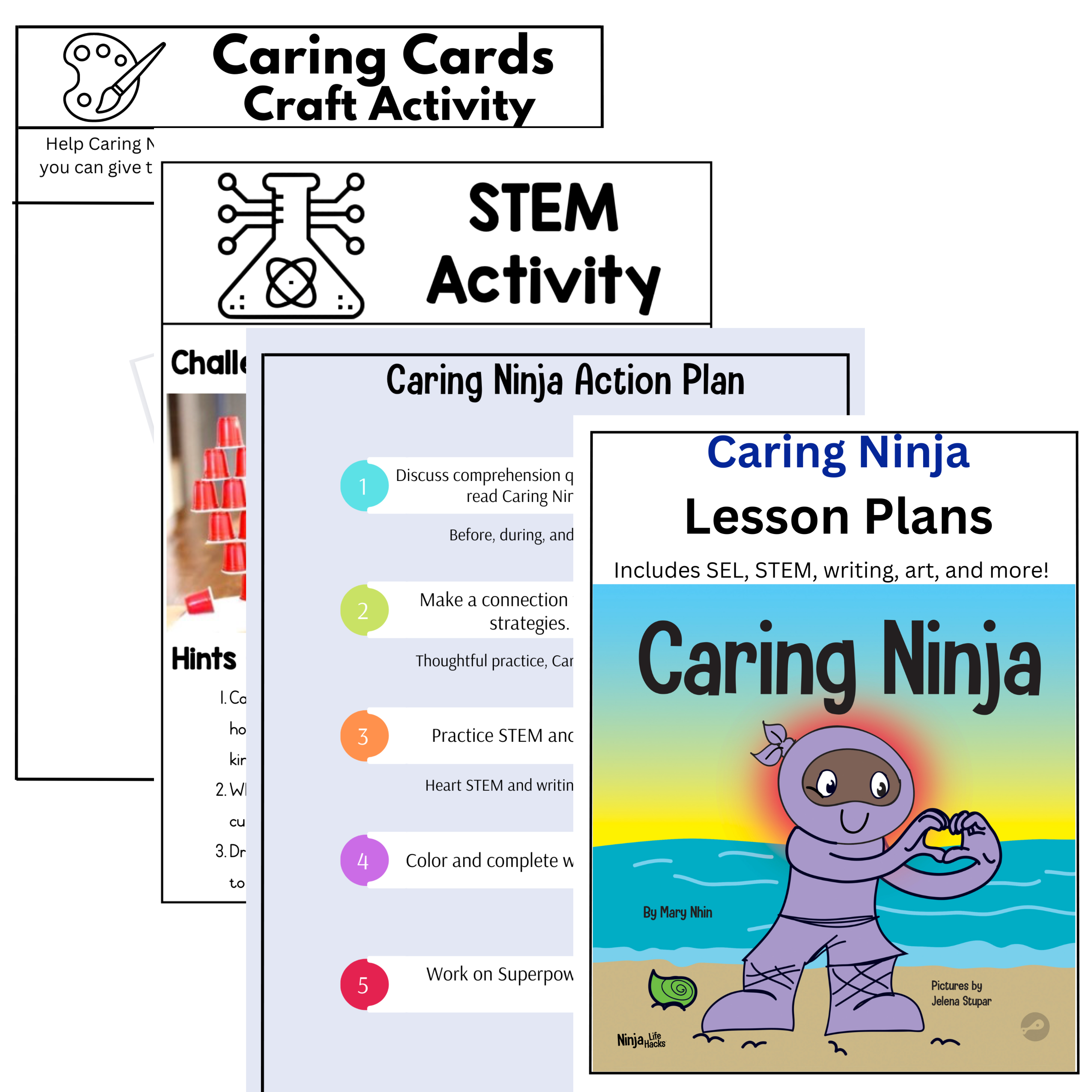 Ninja Lesson Plan Examples Caring Ninja Lesson Plans - Ninja Life Hacks – Ninja Life Hacks ...