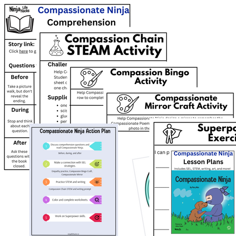 Ninja Lesson Plan Examples Compassionate Ninja Lesson Plans - Ninja Life Hacks – Ninja Life Hacks ...