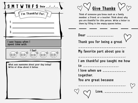 Grateful Ninjas Gratitude Journal for Kid5