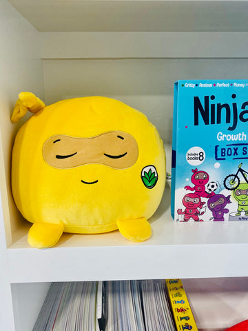 Calm Ninja Toy Plush Pillow