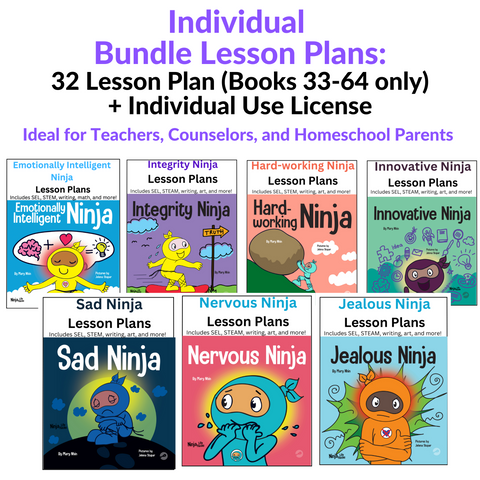 Individual Teacher Bundle 32 Lesson Plans (Books 33-64) + Individual Use License