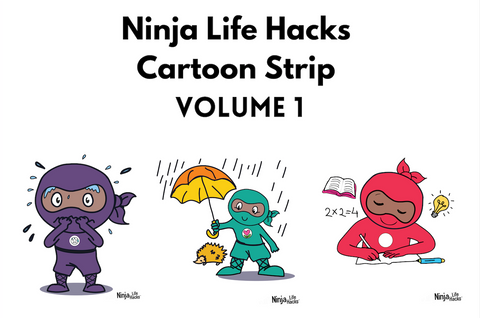 Ninja Life Hacks Cartoon Strip Volume 1