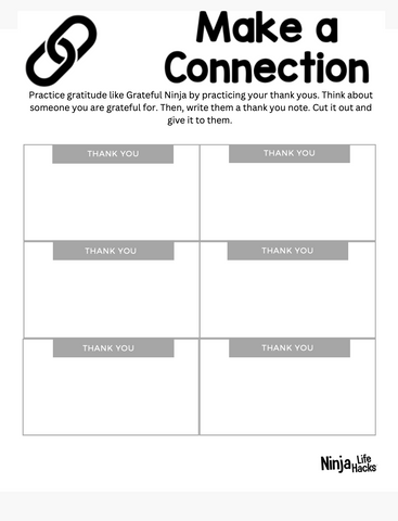 Grateful Ninja Lesson Plans