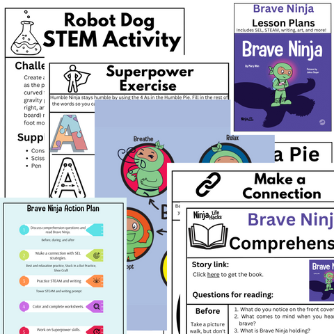 Ninja Lesson Plan Examples Brave Ninja Lesson Plans - Ninja Life Hacks – Ninja Life Hacks - Growth ...